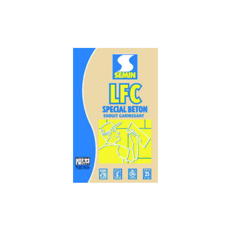 ENDUIT LFC BET LISSE SAC 25KG