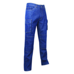 BARIL jeans brag zippe poches gen - T 40- BLEU DENIM