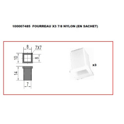 FOURREAU X3 78 NYLON