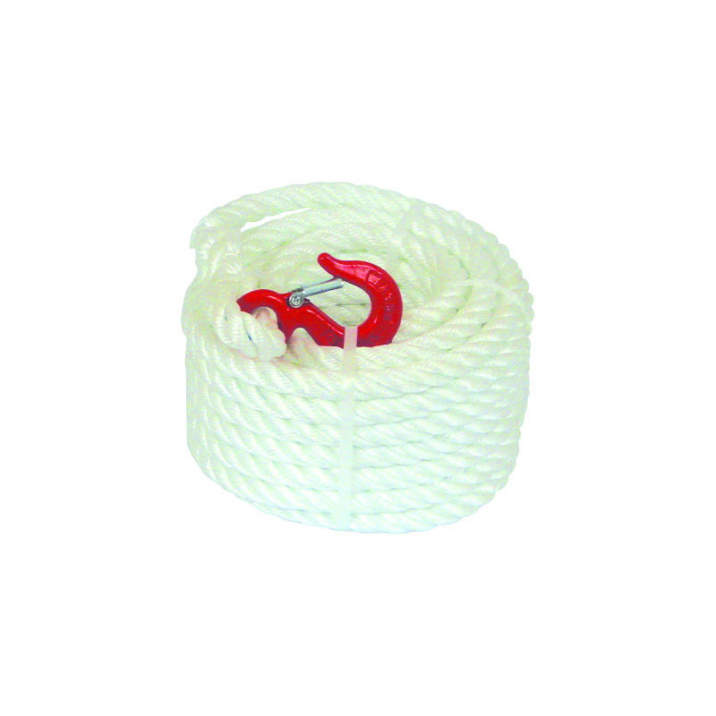 CORDE A POULIE POLYPRO DIAM20MM L25M