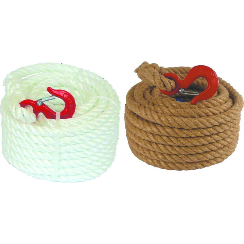 CORDE A POULIE POLYPRO DIAM20MM L25M