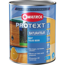 Saturateur PROTEXT Padouk 5 L