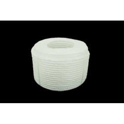 Couronne cordage polypropylène - blanc