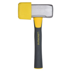 MASSETTE PAVEUR 3 KG EMBOUT CAOUTCHOUC NANOVIB 31 CM