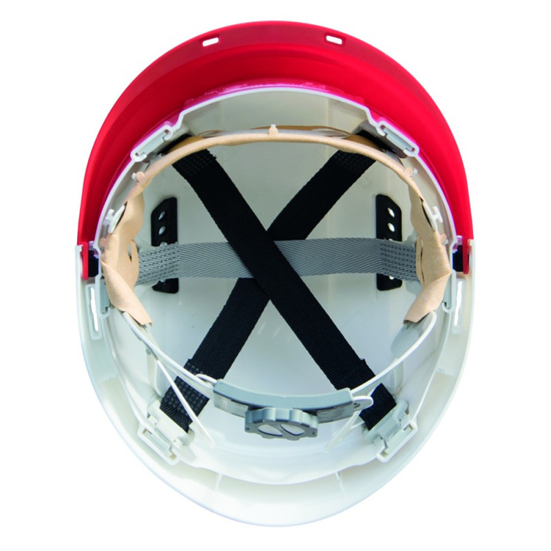 CASQUE ORIZON BLANC VISIERE BLANCHE AVEC LUNETTE
