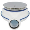 Bonde receveur de douche TURBOFLOW-XS Magnetech Ø 90 mm sortie Ø 40 mm