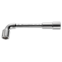 Cle à pipe 6x6 pans serie 75 debouchee forgee 17 mm - profil OGV - FACOM 7517