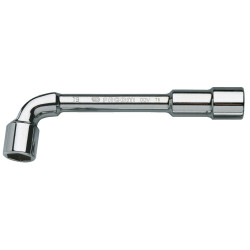 Cle à pipe 6x6 pans serie 75 debouchee forgee 12 mm - profil OGV - FACOM 7512