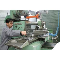 Cle à pipe 6x6 pans serie 75 debouchee forgee 24 mm - profil OGV - FACOM 7524