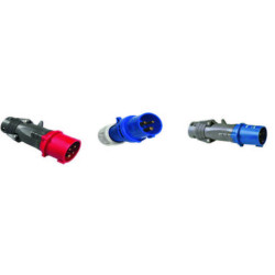 FICHE ELECT CEE 32A BLEU 2PT