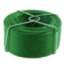 Fil dattache acier plastifie - vert