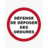 PLAQUE PROPRIETE PRIVEE