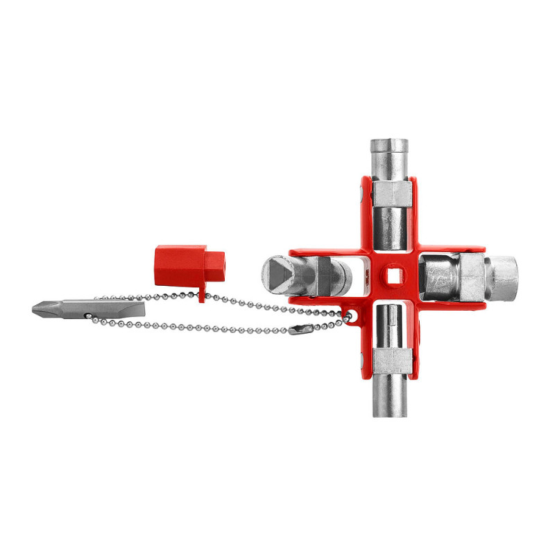 838305 Cle en croix multi-empreintes