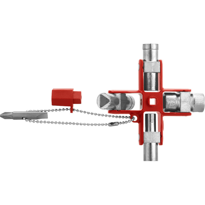 838305 Cle en croix multi-empreintes