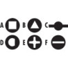 838305 Cle en croix multi-empreintes