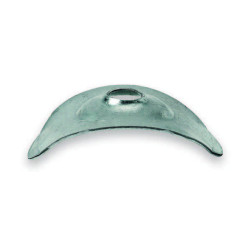 PLAQUETTE OVALE GRIS TYP100