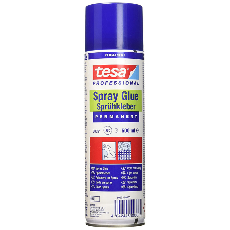 60021 Spray colle Permanent 500 ml Grand Format