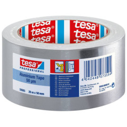 50565 tesaBAND ruban aluminium sans protecteur PV00 et avec protecteur PV01