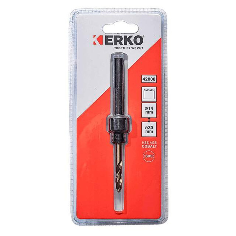 ARBRE ERKO 42008 SDS POUR TREPANS 14 A 30MM