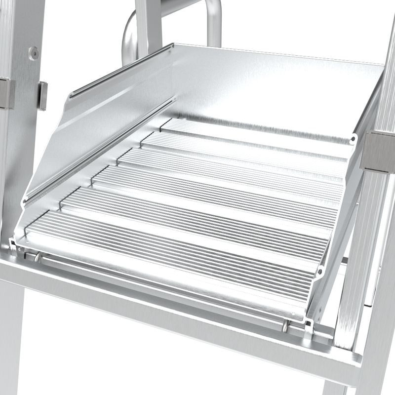 Echelle plateforme securisee Premur alu