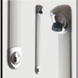 DL 400 SE douche temporisee avec robinet darrêt droit