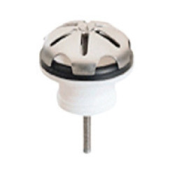 Bonde à grille chromee pour urinoir