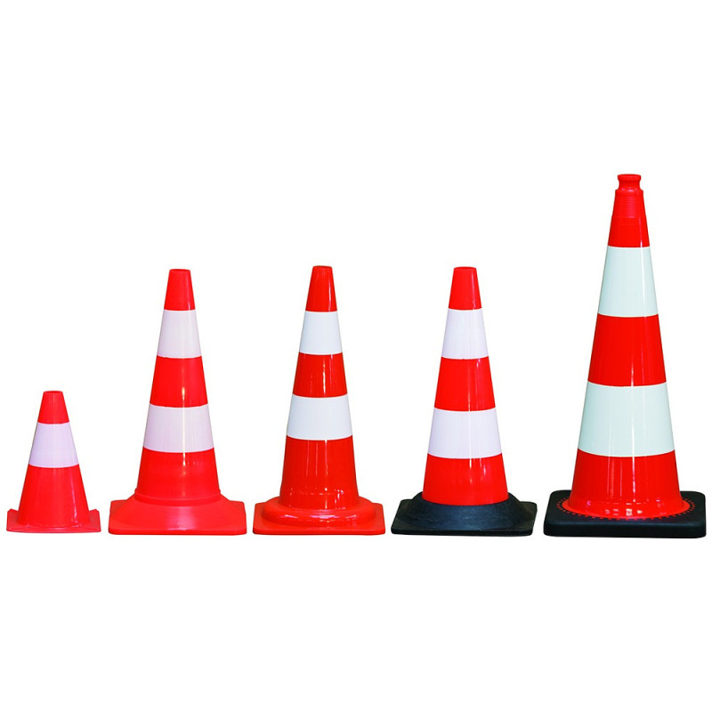CONE PLASTIQUE FLUO 50CM 600G