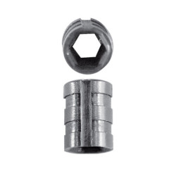 Accessoires pour ferrures à larder - Gâches de pêne ou sortie de tringle MAP-47