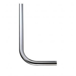 Tube de chasse coude 28mm 520x200mm en PVC pour Presto 1000P1000 XL