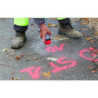 Le FLUO TP vert sutilise sur differents suports et pour divers travaux