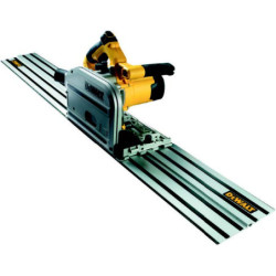 Scie plongeante avec rail de guidage DWS520KR diam 165mm - 1300W