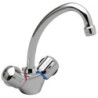 Melangeur lavabo monotrou NF ULYSSE C chrome