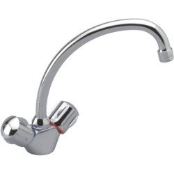 Melangeur evier monotrou NF ULYSSE C chrome