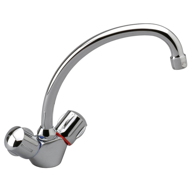 Melangeur evier monotrou NF ULYSSE C chrome