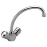 Melangeur evier monotrou NF ULYSSE C chrome