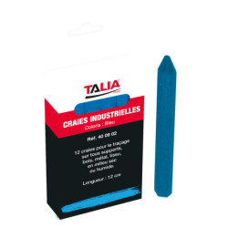 CRAIE BLEUE HEXAGONALE L120MM