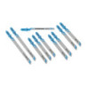 Coffret de 10 lames de scie sauteuse metal attache en T