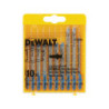 Coffret de 10 lames de scie sauteuse metal attache en T
