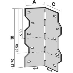 EQUERRE LS ANGLE AJUSTABLE 575716212