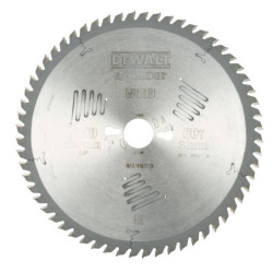 Lame de scie circulaire stationnaire Extreme Workshop 250 x 30 mm 60 dents