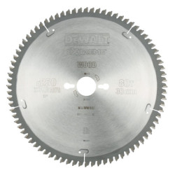 Lame de scie circulaire stationnaire Extreme Workshop 250 x 30 mm 80 dents