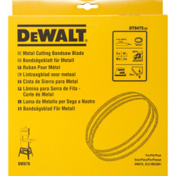 Lame 2215 mm pour scie à ruban DW876 pour metal faible epaisseur largeur 6 mm