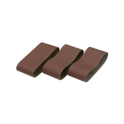 Abrasif pour ponceuses à bande compacte grain 80 - 64 x 356 mm