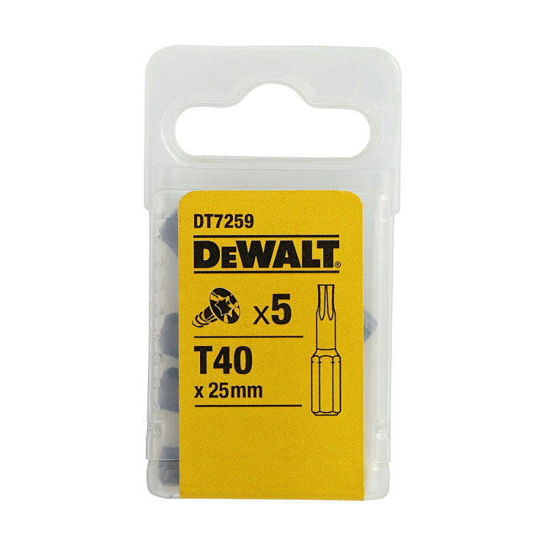 Embouts 25 mm T40