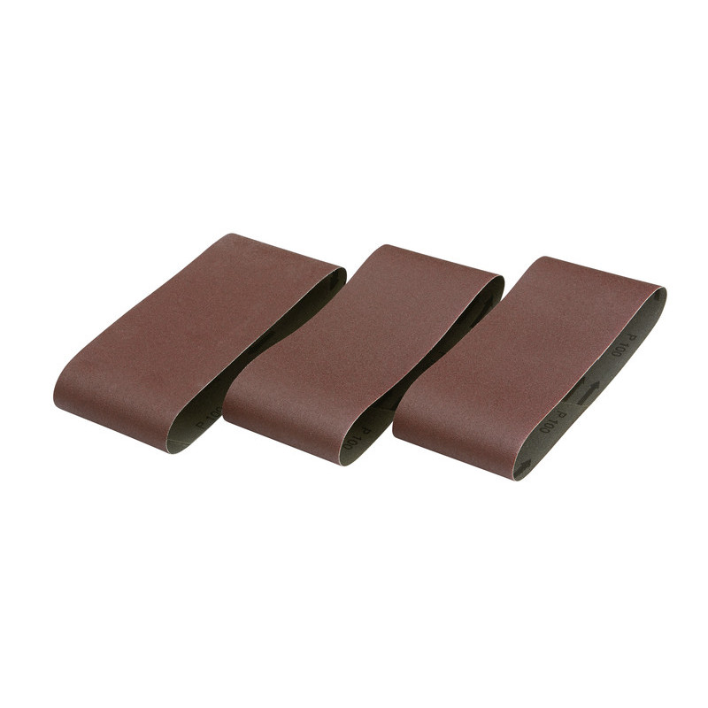 Abrasif pour ponceuses à bande - bois peinture metal grain 150 - 100 x 560mm