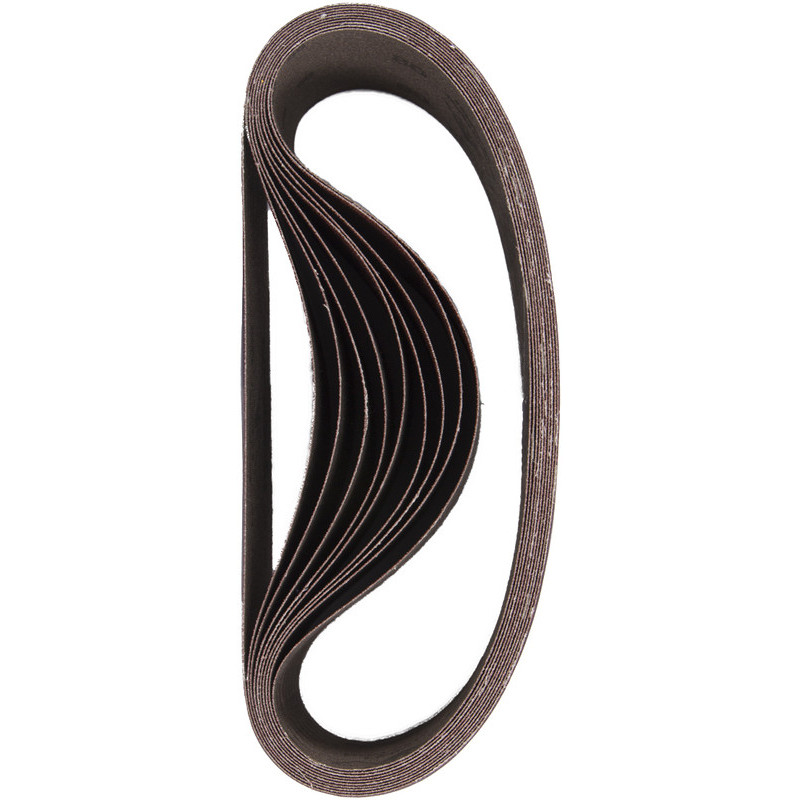 Abrasif pour ponceuses à bande bois peinture metal grain 150 - 75 x 533 mm