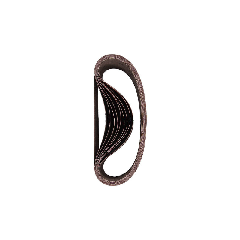 Abrasif pour ponceuses à bande bois peinture metal grain 150 - 75 x 533 mm