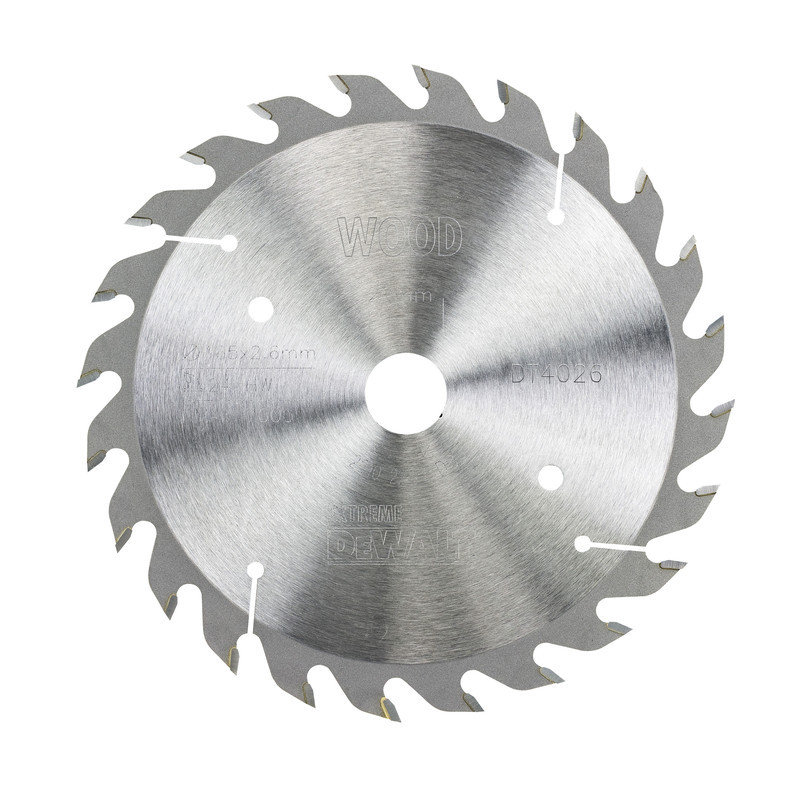 Lame de scie circulaire 160x20 mm 24 dents ATBtronçonnage angle dattaque 25