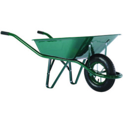 BROUETTE 90L VERTE R GONFLABLE