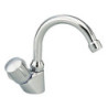 Robinet simple NF ULYSSE C chrome bec tube orientable